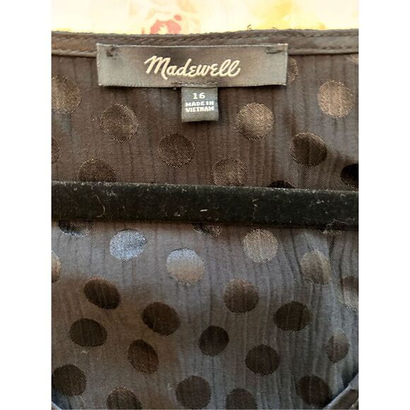 Madewell Black Button-Up Blouse - Picture 3 of 10
